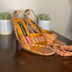 Nina Lace Up Heel